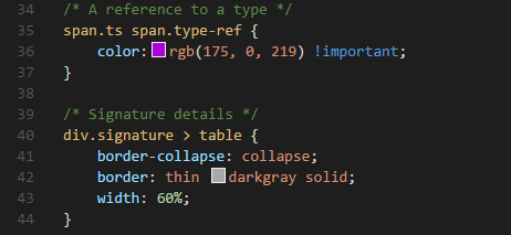 CSS Styling