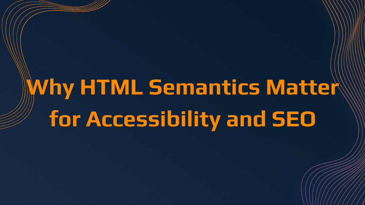 HTML Benefits
